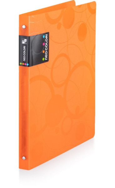 Pořadač A4 Neo Colori, PP, 4kr., 2cm, oranžová