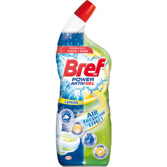 Bref Power Aktiv WC gel, lemon, 700ml