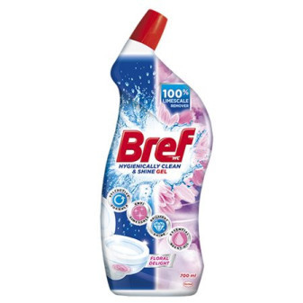 Bref Power Aktiv WC gel, flower, 700ml