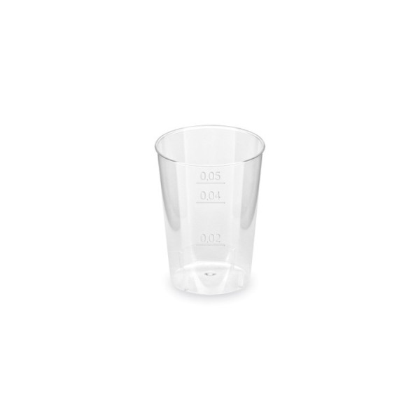 Kelímek krystal na alkohol, 0,05L, 40ks