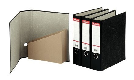 Archivní box kapsový A4, 8cm, černá