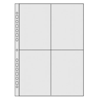 Obal A4 'U' na foto 10x15, PP, euro, 10ks