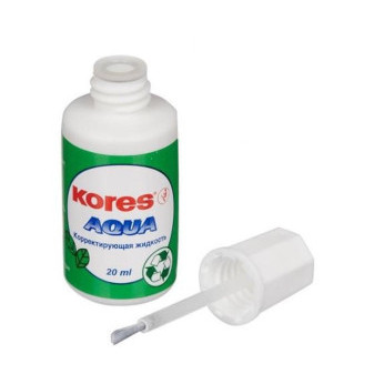 Korekční lak aqua 20ml Kores štětec