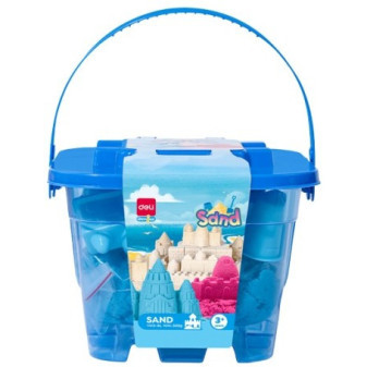 Písek kinetický 500g deli EY013 modrý