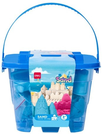 Písek kinetický 500g deli EY013 modrý