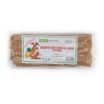 Sáček svačinový,  0,5kg, 100ks