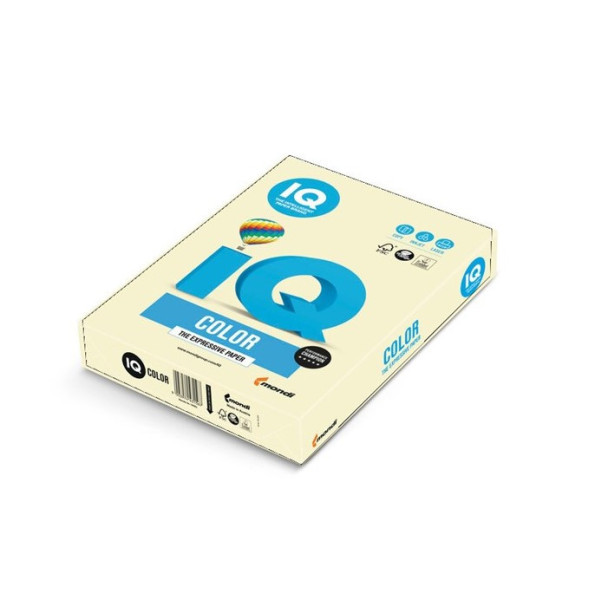 Xerografický papír A4, 160g, BE66/1ks, pastelově vanilková.