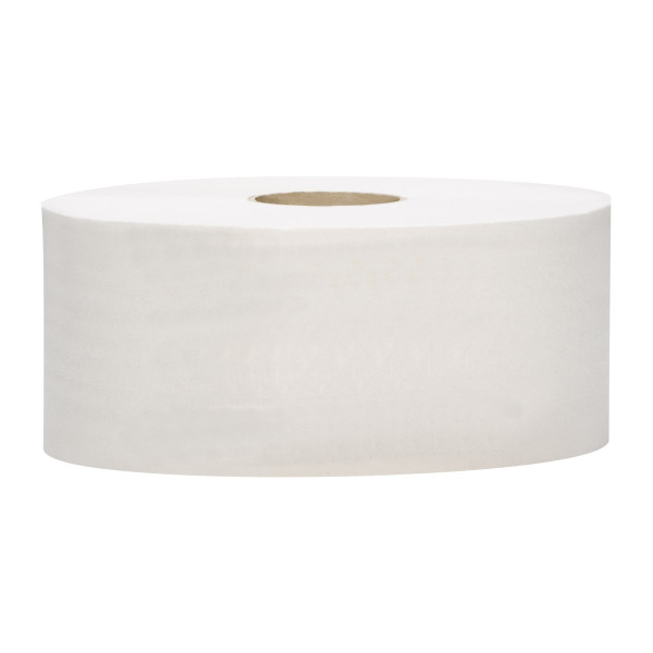 Toaletní papír Jumbo 27cm, 2vrstvý, bílý 75%, 1 role