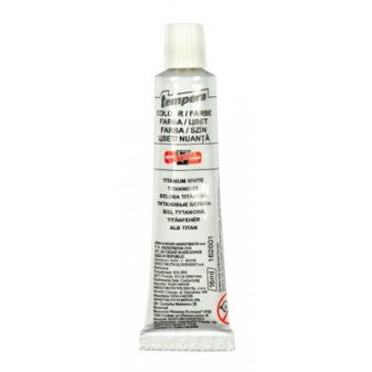 Tempera 16ml bílá