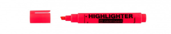 Popisovač Centropen Highlighter 5mm 8552/červená