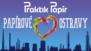 Praktik Papír - Papírové srdce Ostravy